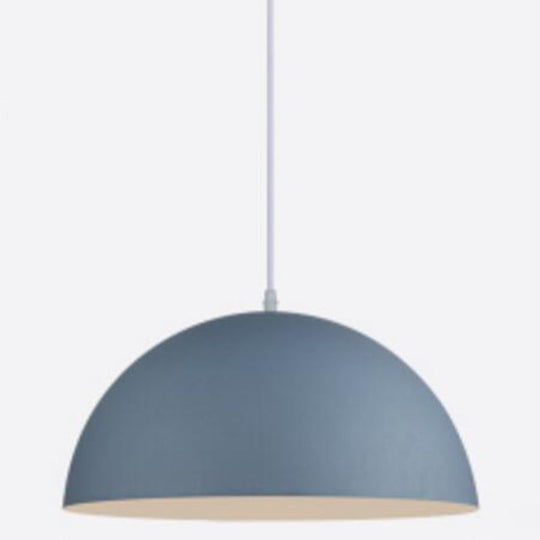 Modern Metal Dome Pendant Light For Dining Room - Contemporary Hanging Fixture