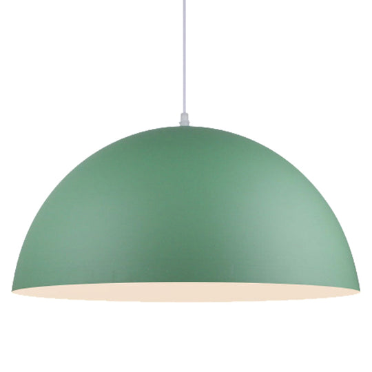 Modern Metal Dome Pendant Light For Dining Room - Contemporary Hanging Fixture