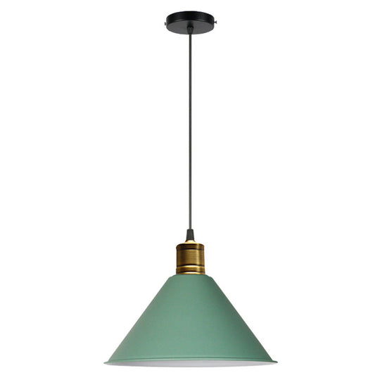 Nordic Conical Pendant Lamp - Stylish Metal Restaurant Down Lighting