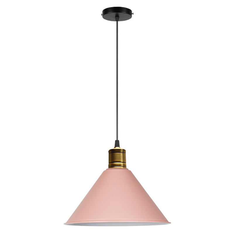 Nordic Conical Pendant Lamp - Stylish Metal Restaurant Down Lighting