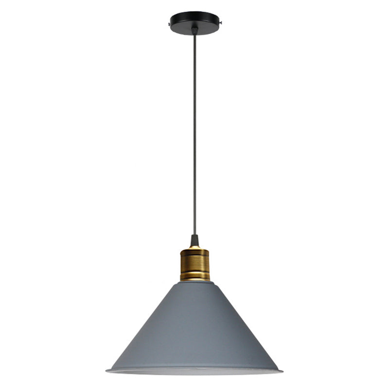 Nordic Conical Pendant Lamp - Stylish Metal Restaurant Down Lighting