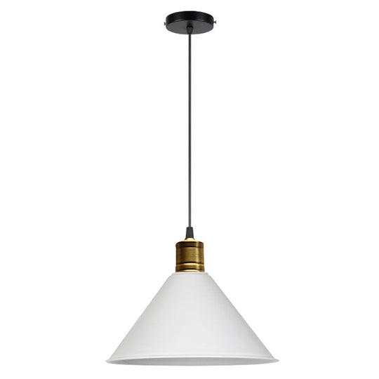 Nordic Conical Pendant Lamp - Stylish Metal Restaurant Down Lighting