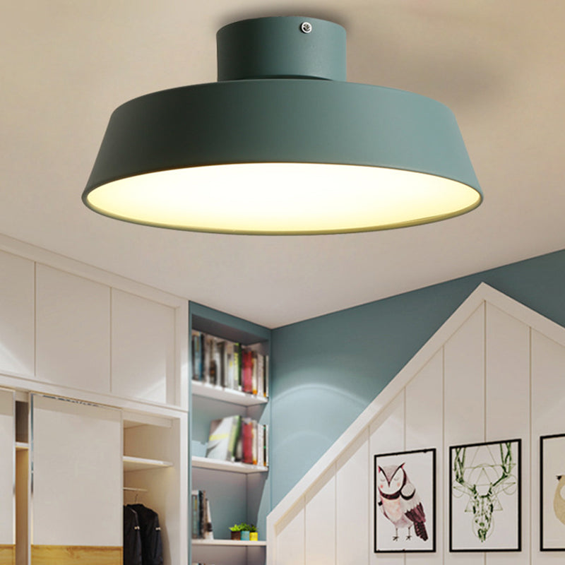 Nordic Style Acrylic Led Ceiling Light Fixture - Circle Design