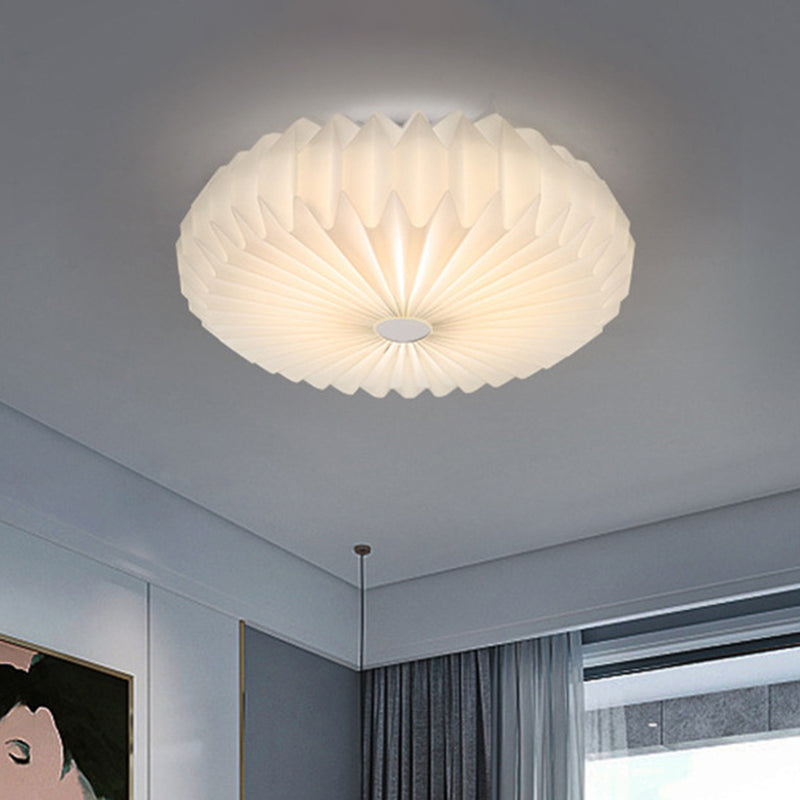 Contemporary Acrylic Flower Flush Mount Ceiling Light For Bedroom