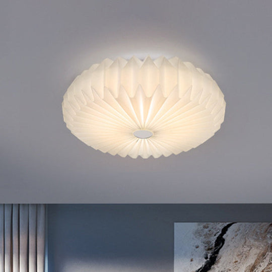 Contemporary Acrylic Flower Flush Mount Ceiling Light For Bedroom