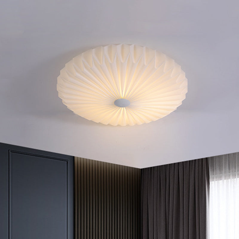 Contemporary Acrylic Flower Flush Mount Ceiling Light For Bedroom