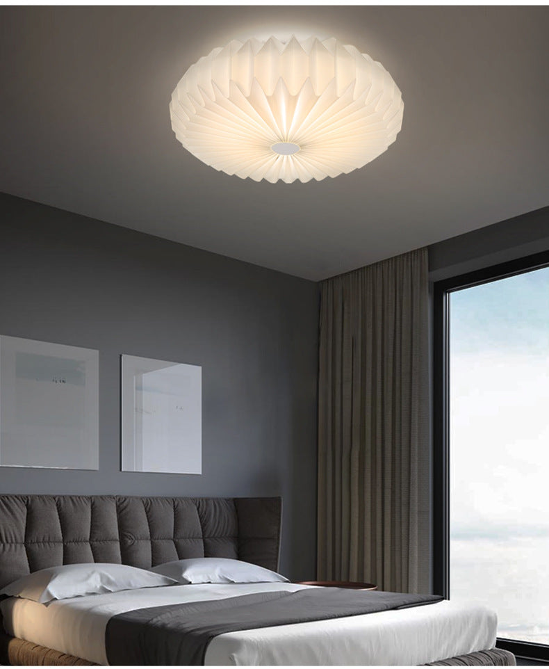 Contemporary Acrylic Flower Flush Mount Ceiling Light For Bedroom