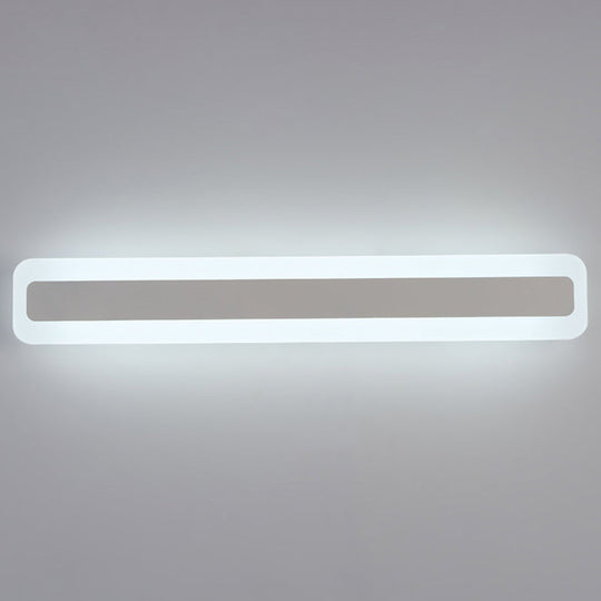 Waterproof Led Vanity Light - Modern Acrylic Design | High Brightness Sconce For Bathroom