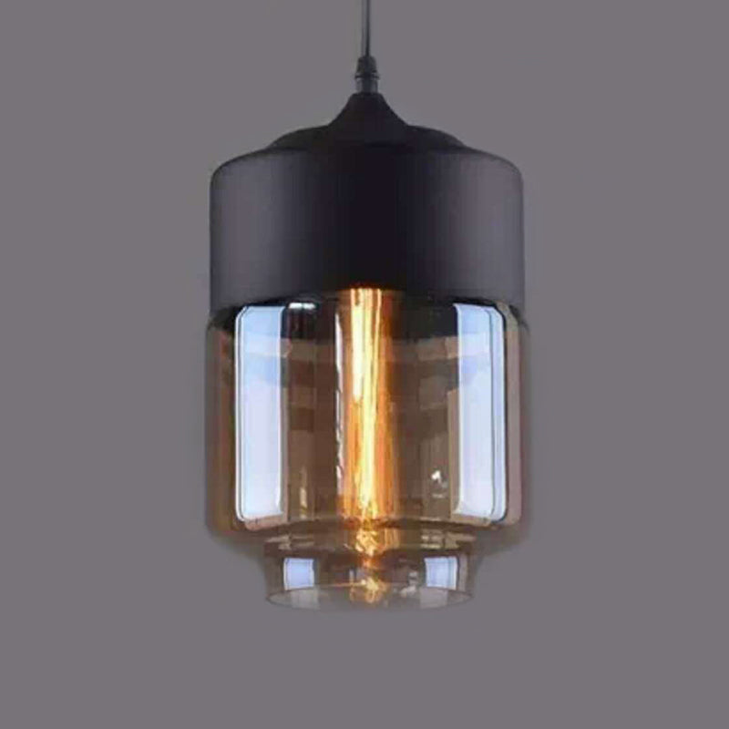 Emma - Retro Industrial Style Glass Pendant Ceiling Lights for Restaurant