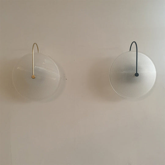 Modern Disk Shaped Wall Sconce For Bedroom And Living Room Decor