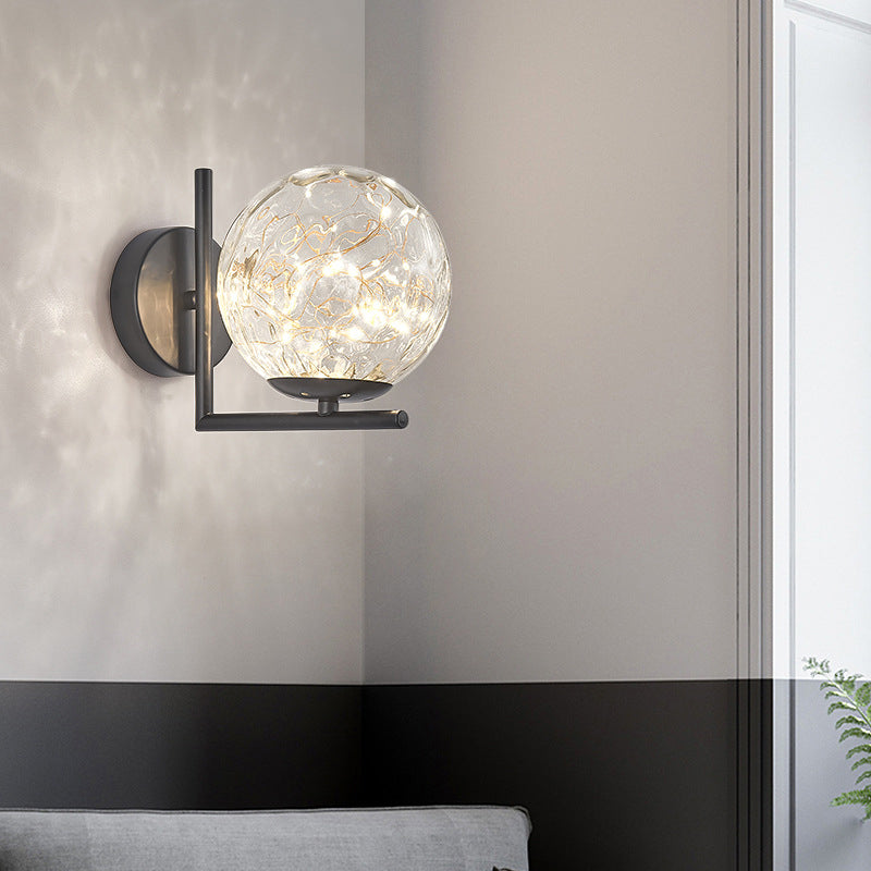 Star Light Wall Sconce: 1-Head Ambient Lighting For Bedroom