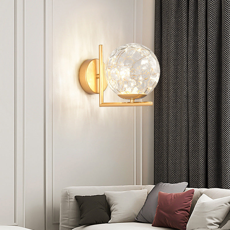 Star Light Wall Sconce: 1-Head Ambient Lighting For Bedroom