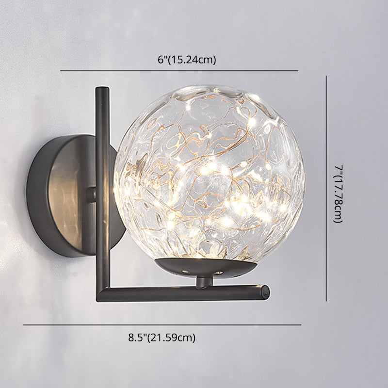 Star Light Wall Sconce: 1-Head Ambient Lighting For Bedroom