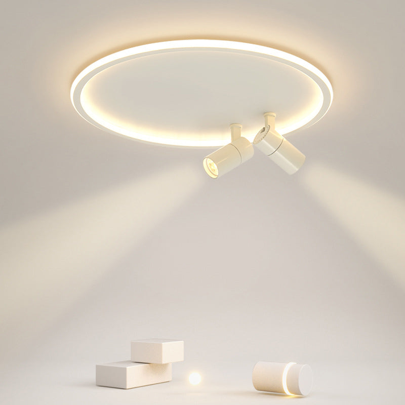 Modern Led Ceiling Light With Nordic Acrylic Design - Perfect For Study Rooms