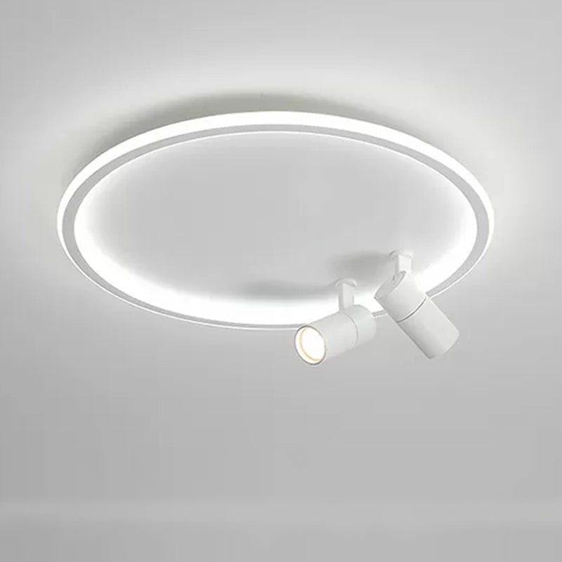 Modern Led Ceiling Light With Nordic Acrylic Design - Perfect For Study Rooms