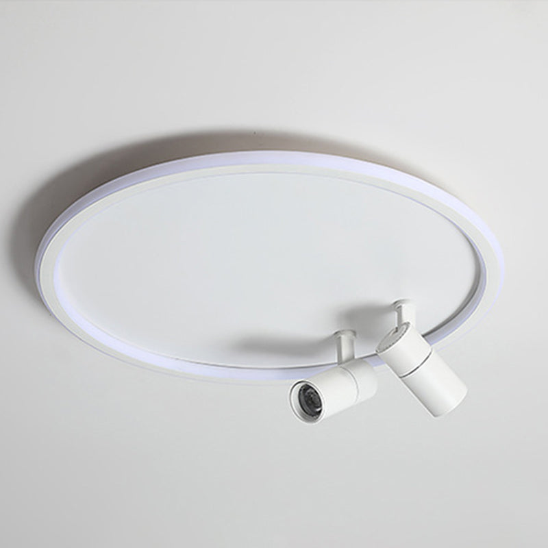 Modern Led Ceiling Light With Nordic Acrylic Design - Perfect For Study Rooms