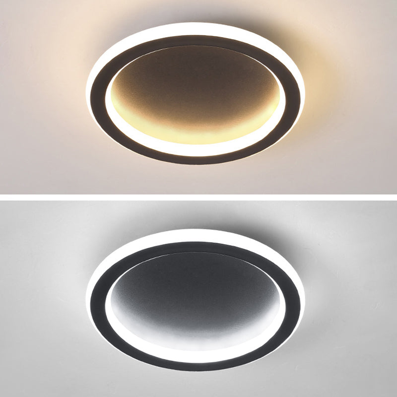 Modern Metal Geometric Led Ceiling Light Fixture | Flush Mount