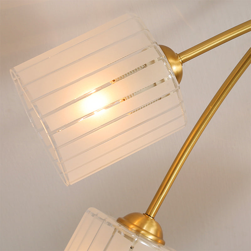 Modern Gold Rectangular Sconce Lamp - Stylish Bedroom Lighting Fixture