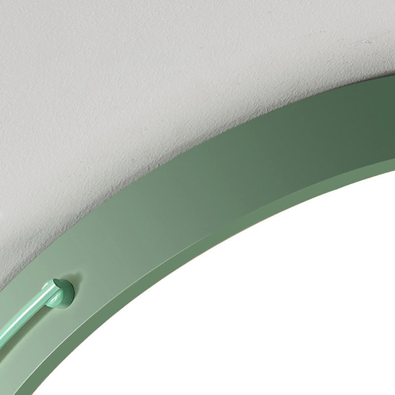 Minimalist Oval Led Ceiling Mount Light In 3 Colors Lengths - Perfect For Bedrooms!