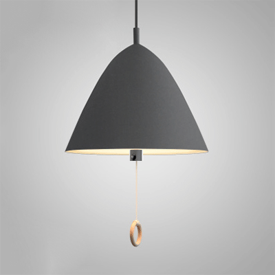 10.5/13/16 Wide Umbrella Pendant Light With Cone Shade - Modern Metal Hanging Lamp For Hotel Kitchen