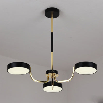 Modern Oval Pendant Lights With 3 Acrylic Bulbs For Dining Room