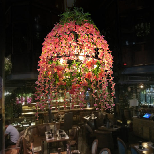 Alfard - Pink Floral Chandelier Pendant Light