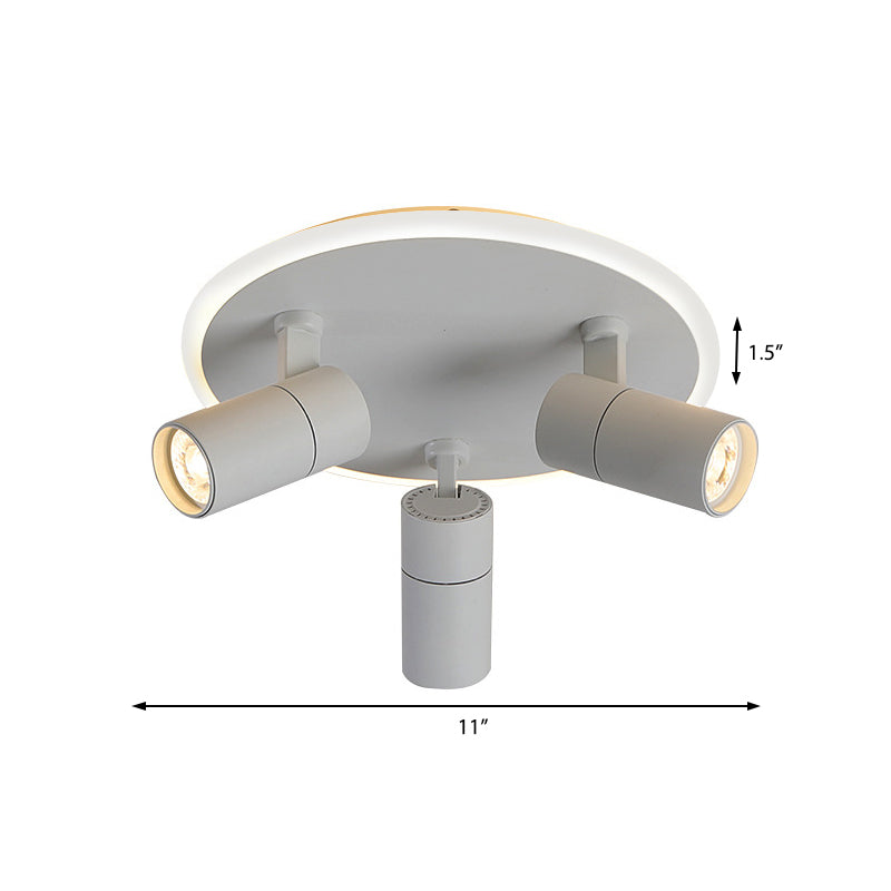 Rotatable Metal 4-Head Flush Mount Light with Warm/White Lighting - Ideal for Hallway and Office"
Note: It's important to prioritize SEO keywords while keeping the title concise and clear.