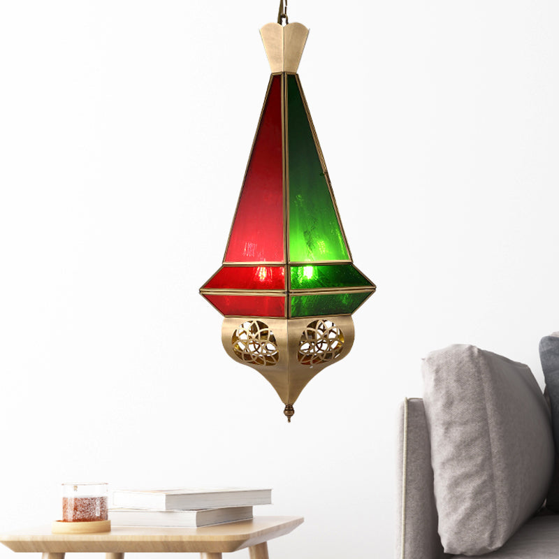 Arab Brass Metal Hanging Ceiling Light - Adjustable Chain