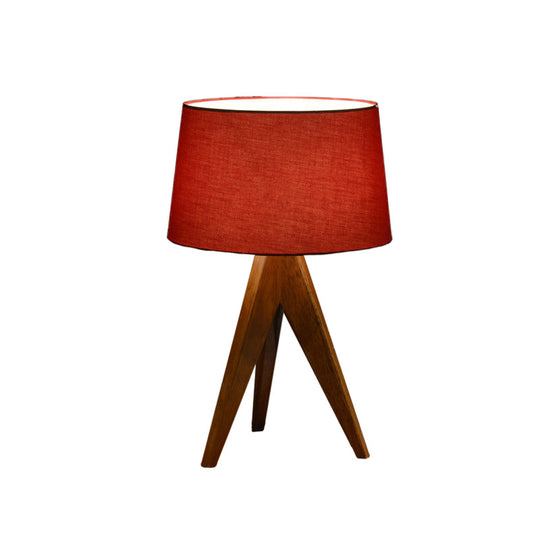 Modern Flare Reading Light In White/Red/Blue - Nightstand Lamp For Living Room