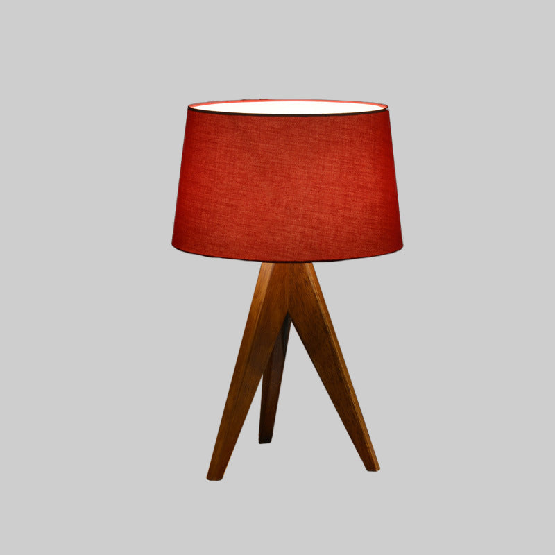 Modern Flare Reading Light In White/Red/Blue - Nightstand Lamp For Living Room