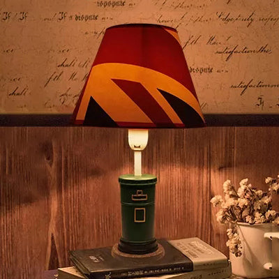 Modern Tapered Shade Desk Lamp - Stylish Office Lighting Solution Green