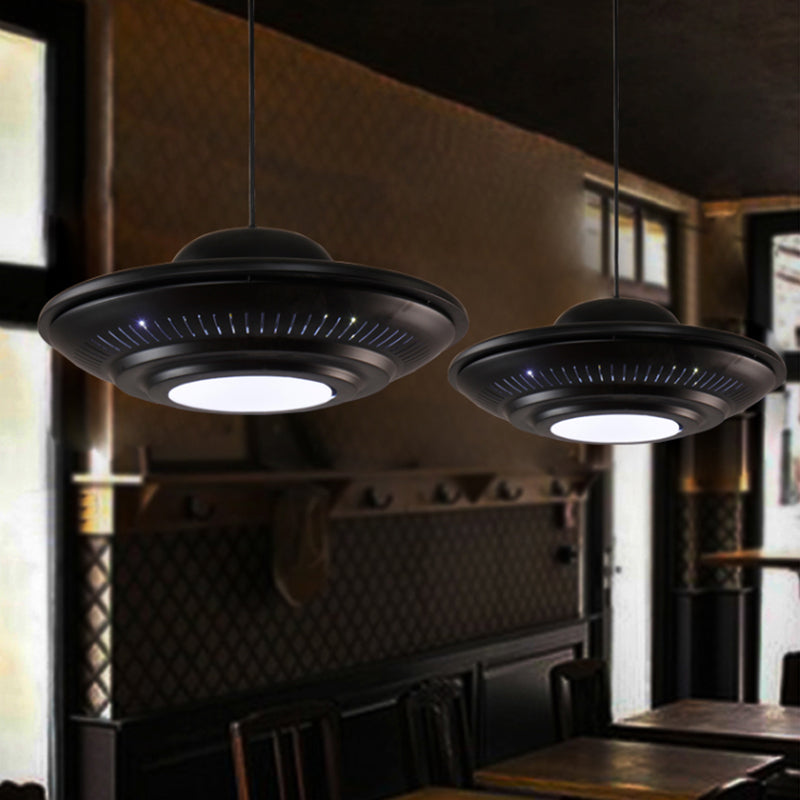 Vintage Metal Ufo Pendant Light For Stylish Restaurant Dining Room Suspension