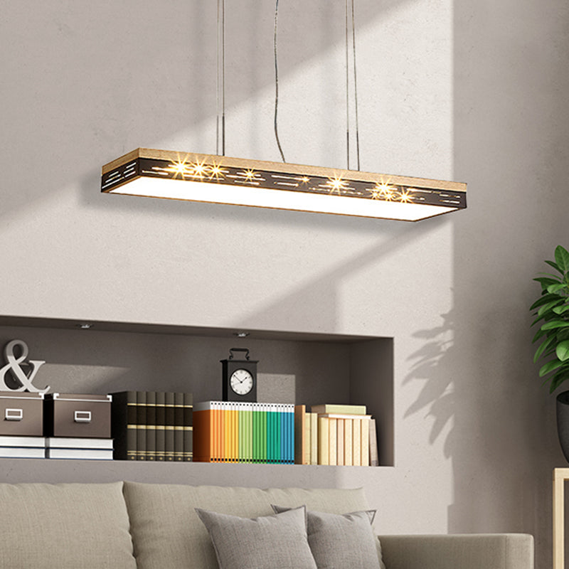 Modern Led Pendant Ceiling Light In Black - Multiple Sizes & Options Available