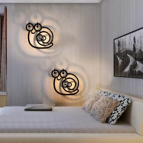 Stylish Metal Wall Sconce For Study Room Or Childs Bedroom With Single Light