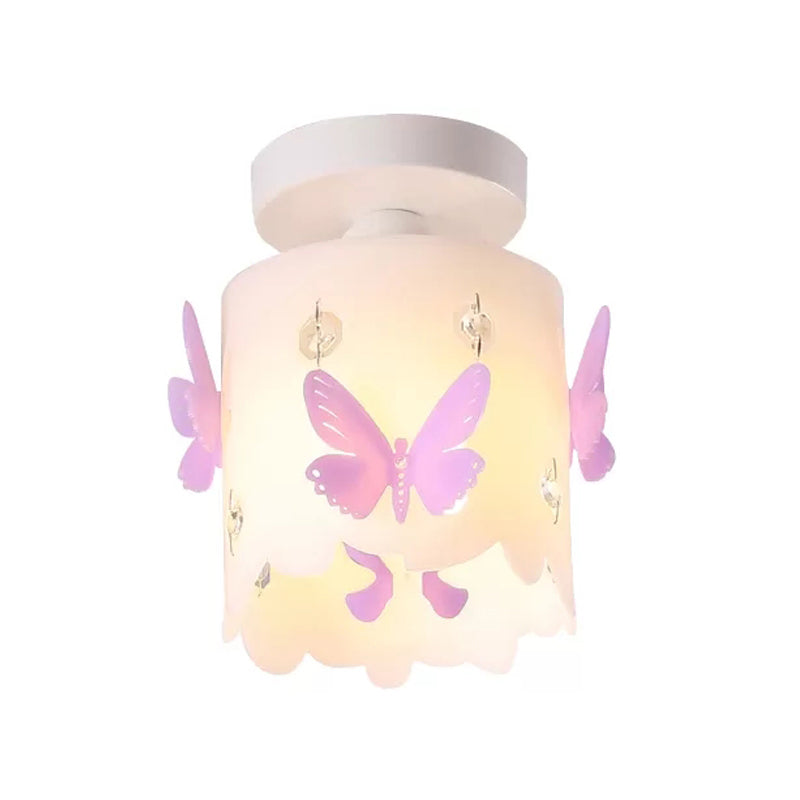 Hollow Butterfly Acrylic Ceiling Lamp for Modern Kitchen Ceiling Mount