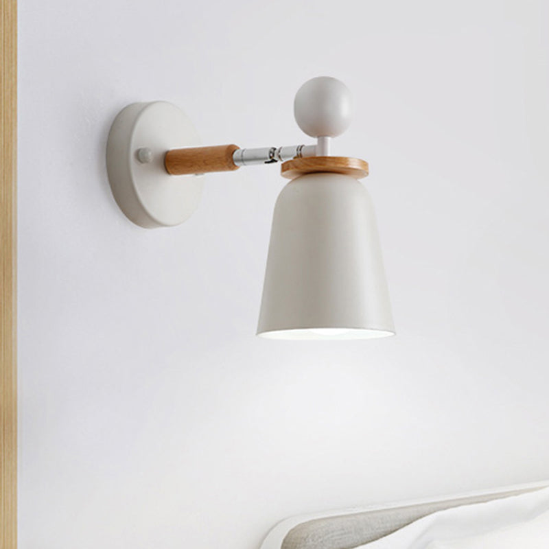 Macaron Loft Undertint Sconce Lamp - Baby Bedroom Bell Wall Light