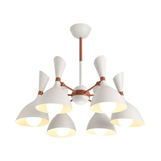 Contemporary Monochrome Kindergarten Pendant Chandelier For Living Room