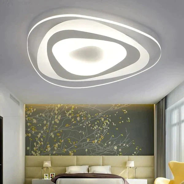 Ultra Thin Triangle Ceiling Lights Lamps For Living Room Bedroom