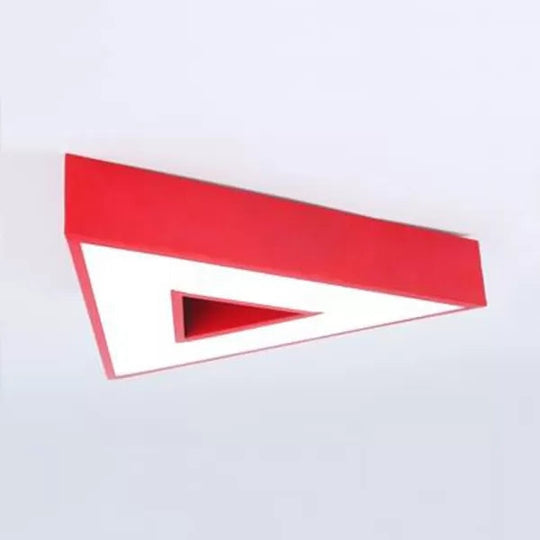 Kids Lovely LED Acrylic Triangle Ceiling Light for Kindergarten