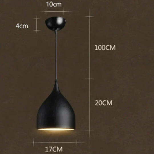 6/8 Head Led Industrial Iron Ceiling Light Living Room Lighting Nordic E27 Lamp