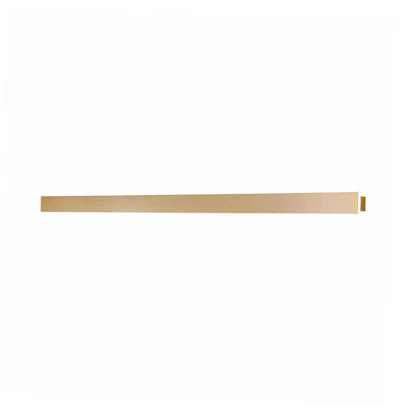 Modern Led Wall Sconce Lamp - Simple Linear Stairway Light In Gold White/Warm/Natural