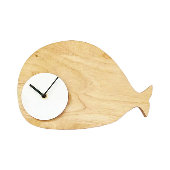 Beige Cloud Cartoon Wall Lamp With Clock For Boys And Girls Bedroom Lighting White / Whale Warm