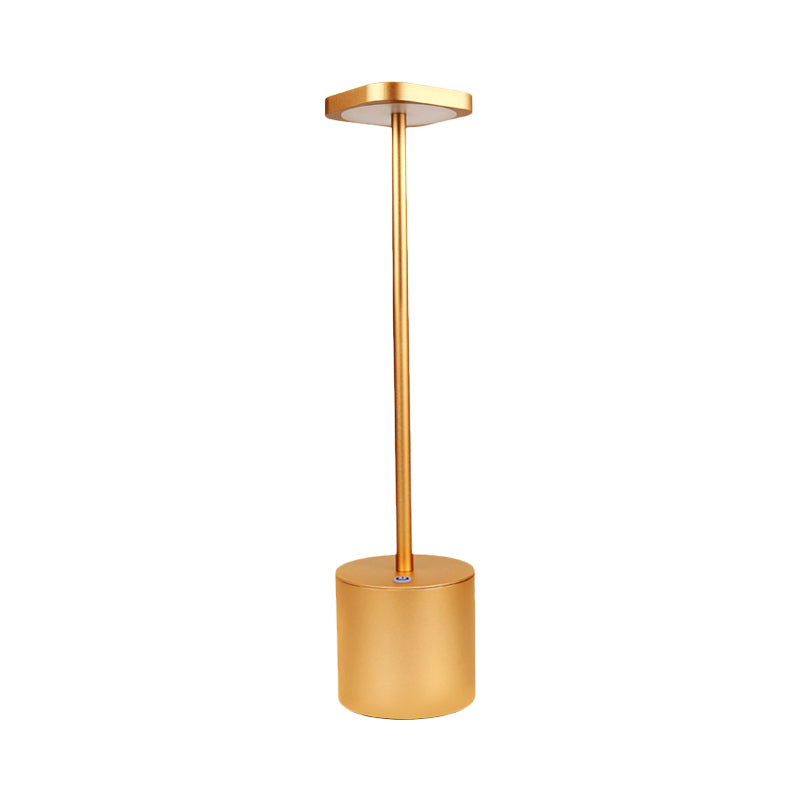 Minimalist Led Table Lamp With Gold Finish For Dining Desk & More