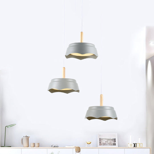 Al Thalimain - Modernism Hanging Ceiling Light- Drum Living Room Suspension Pendant