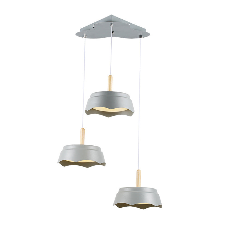 Al Thalimain - Modernism Hanging Ceiling Light- Drum Living Room Suspension Pendant