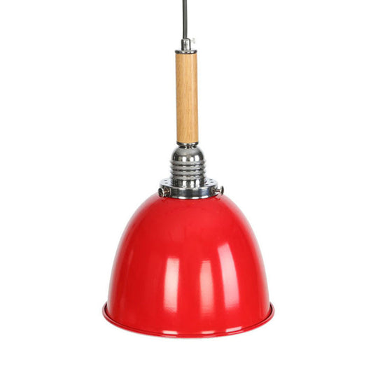 Lodge Style Bell Pendant Light With Adjustable Cord For Warehouse Lighting