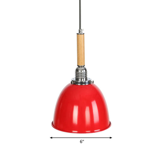 Lodge Style Bell Pendant Light With Adjustable Cord For Warehouse Lighting