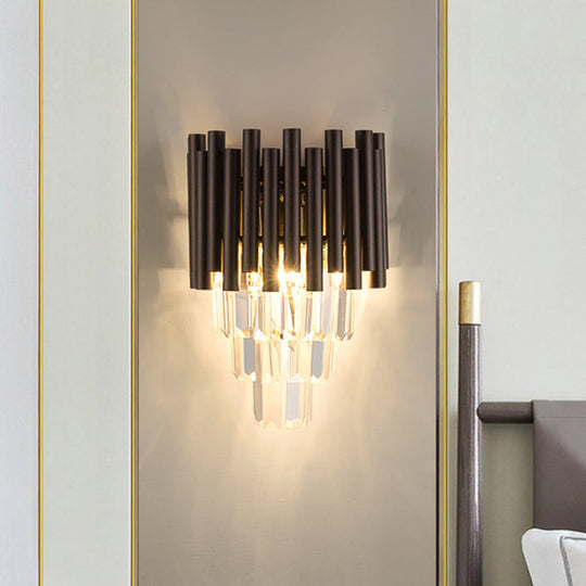 Coffee Crystal Wall Light
Or
Modern Light Fixture - 2 Lights