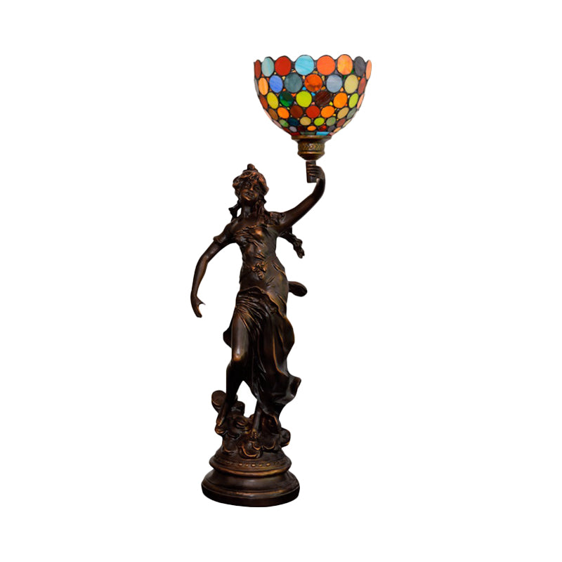 Asellus Borealis - Tiffany Style Table Lamp