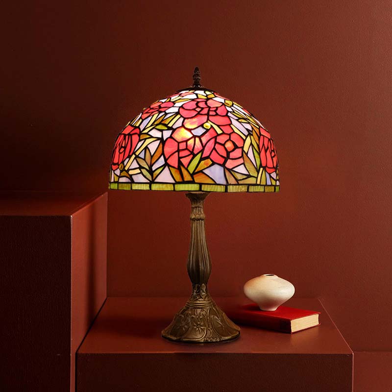 Scarlett - Red/Orange Table Lamp